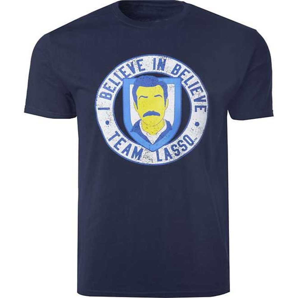 Ted Lasso Men's Team Lasso Crest Short Sleeve T-shirt